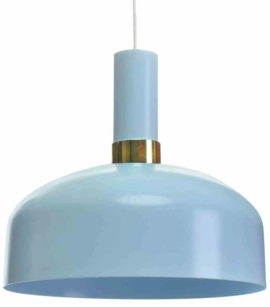 Lampa wisząca MALMO BLUE 1xE27, niebieska, pojedyncza,