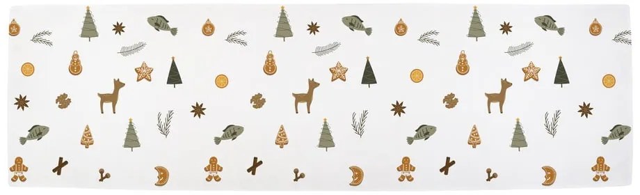 Świąteczny bawełniany bieżnik 140x40 cm Ready for Christmas – Butter Kings