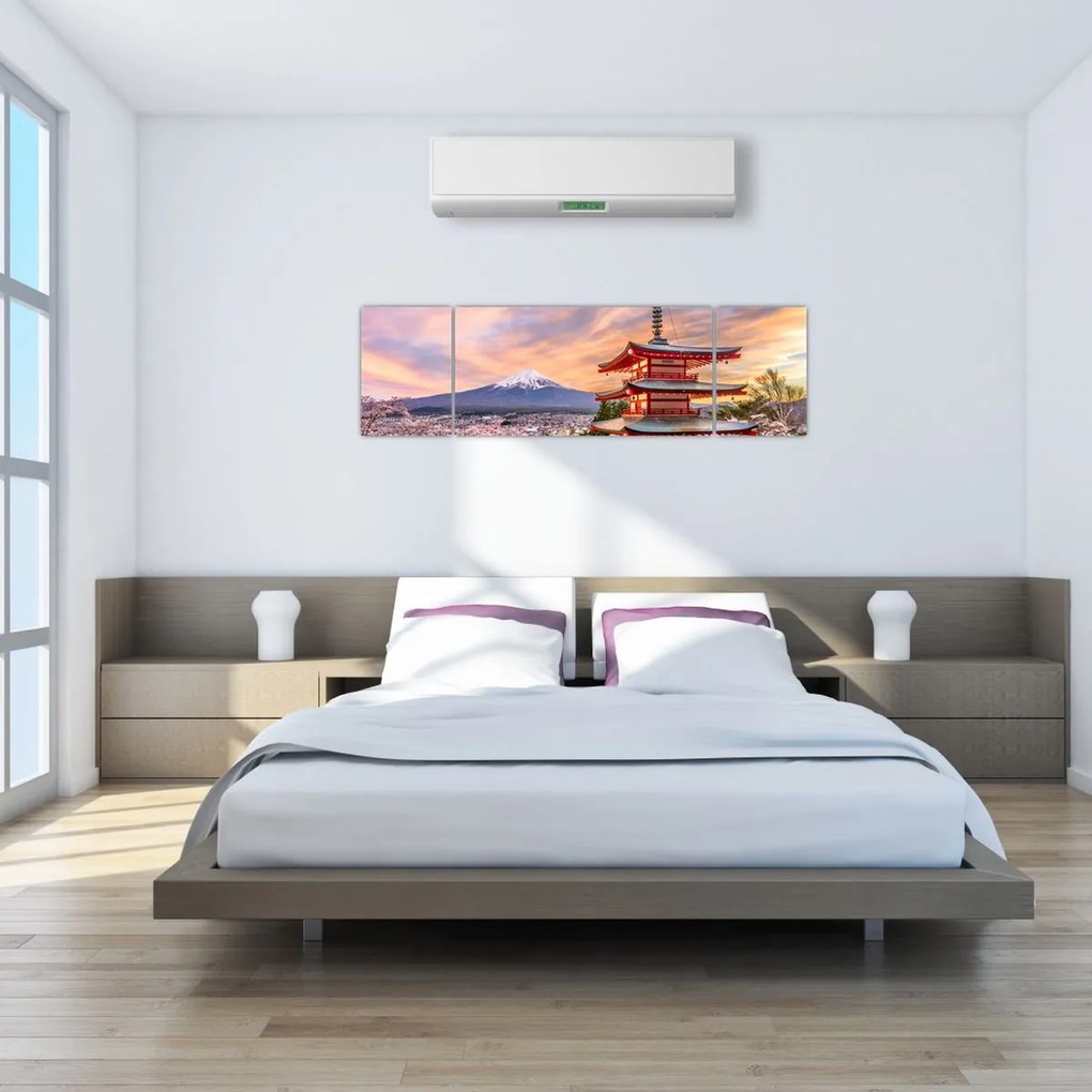 Obraz - Fudżi, Japonia (170x50 cm)