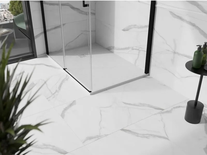 Mexen Stone+ brodzik kompozytowy prostokątny 140 x 70 cm, biały - 44107014