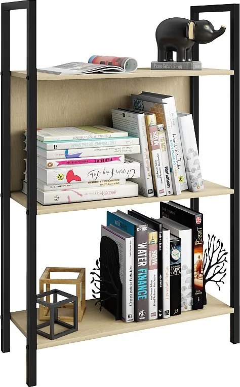 Metal Stand Shelf Książki Flakos 3px