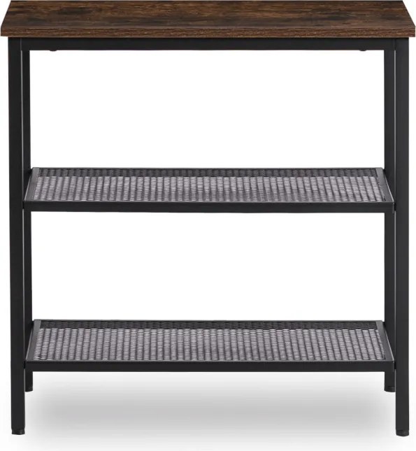 Stolik Kawowy CARTER 60 cm Dąb Rustykalny/Czarny Nowoczesny Loft