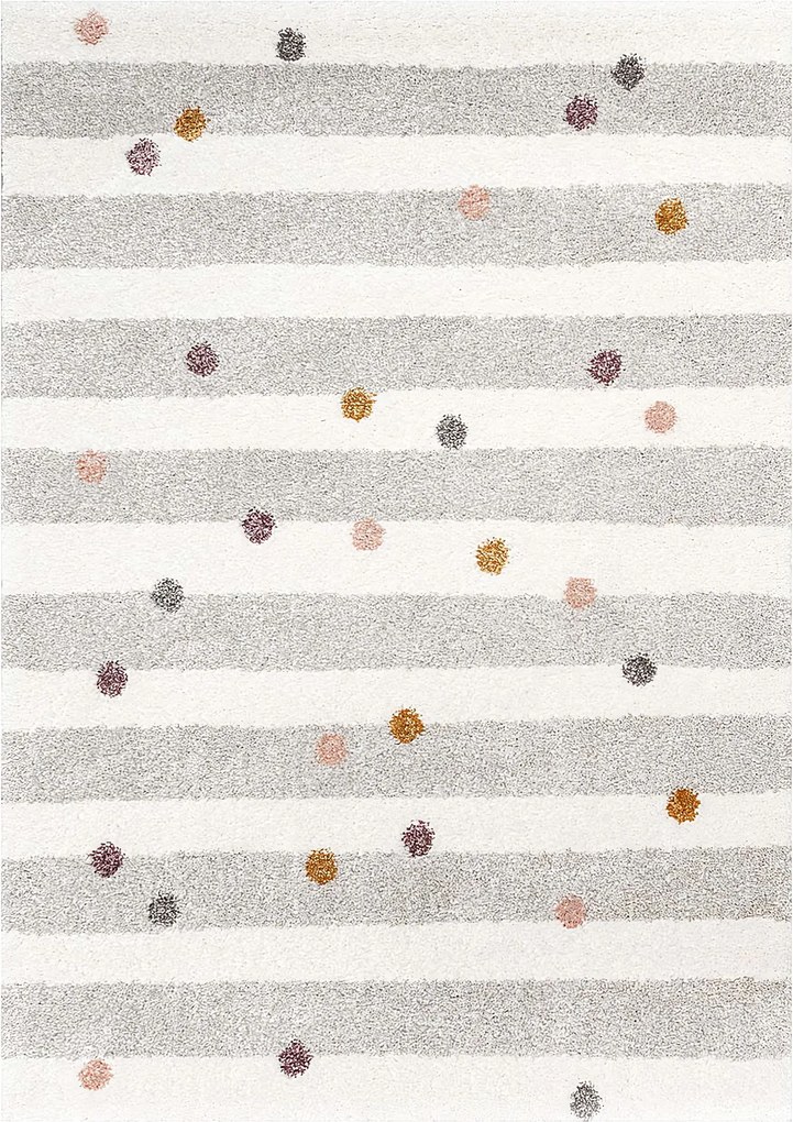 Dywan Stripes and Dots beige 160x230cm