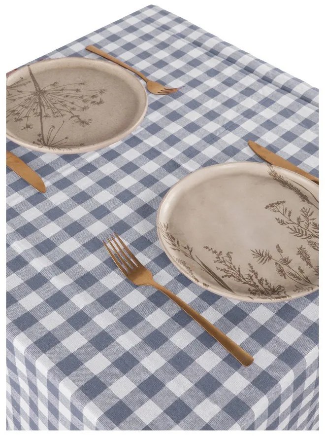Bawełniany obrus 150x150 cm Gingham – Tiseco Home Studio