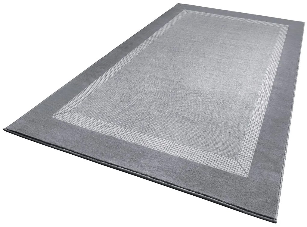 Dywan nowoczesny Basic jasny szary 200 cm x 290 cm
