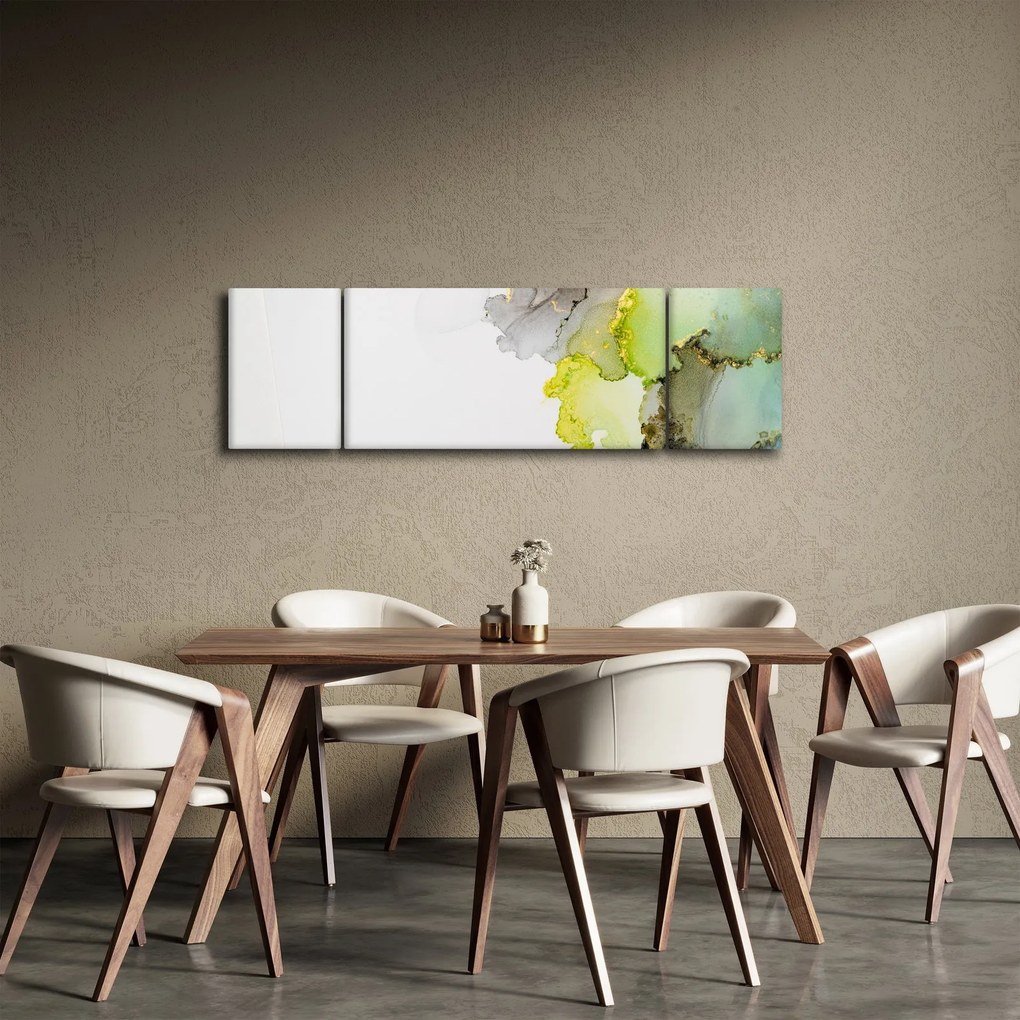 Obraz - Sztuka abstrakcyjna w tuszu (170x50 cm)