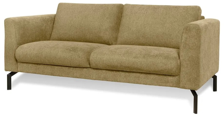 Musztardowa sofa 165 cm Gomero – Scandic