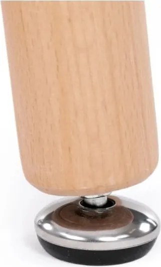 PROMOCJA Biały okrągły stół jadalniany KAMI 80x80 cm II gatunek