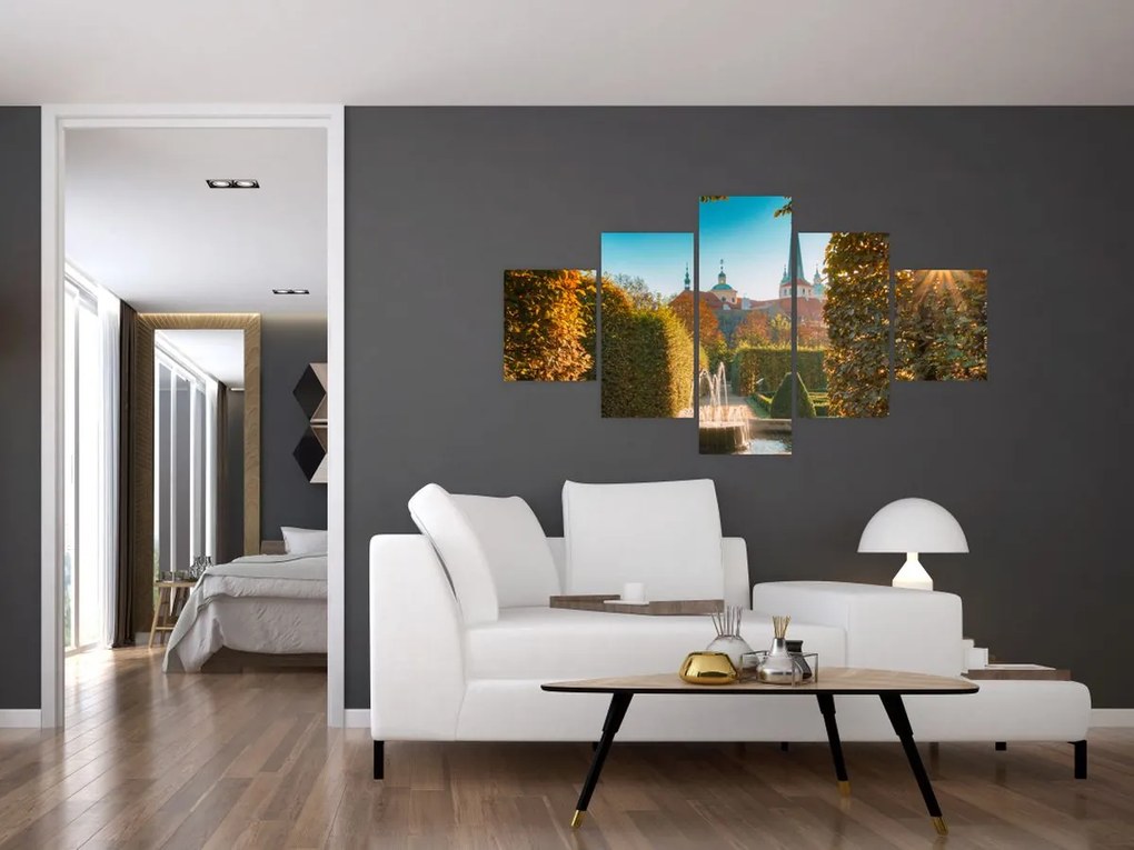 Obraz - Pałac Wallensteina (125x70 cm)