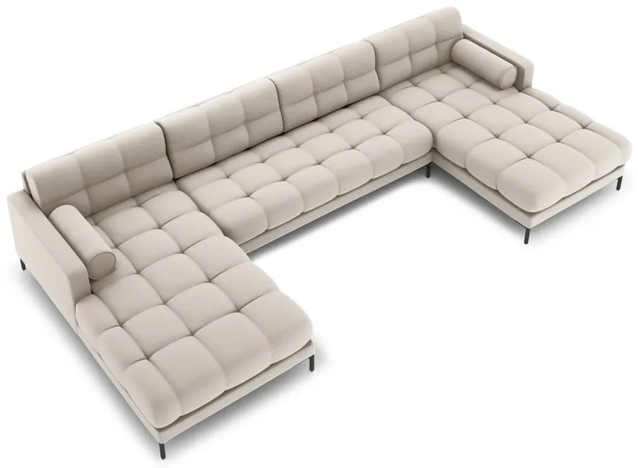 Beżowy narożnik (w kształcie litery U) Bali – Cosmopolitan Design