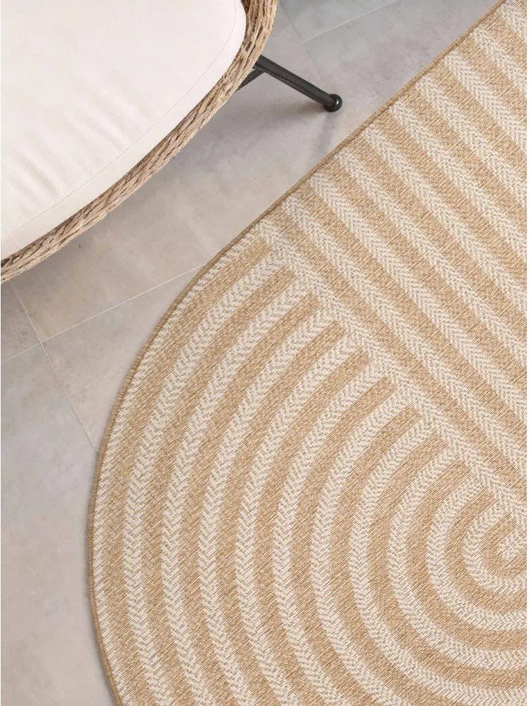 Kremowy/w naturalnym kolorze dywan odpowiedni na zewnątrz 160x230 cm Haringey Woodfield – Ted Baker