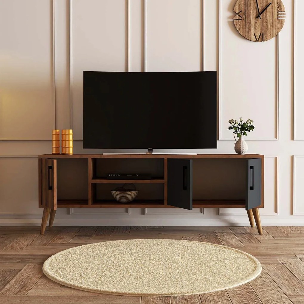 Stolik pod telewizor Exxen Anthracite