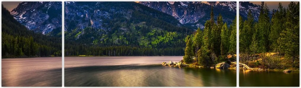 Obraz - Park Narodowy Grand Teton (170x50 cm)