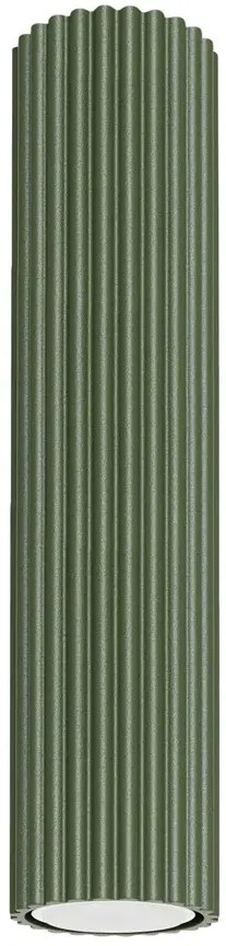Zielony splot wiszący w industrialnym stylu 30cm - D293-Melson