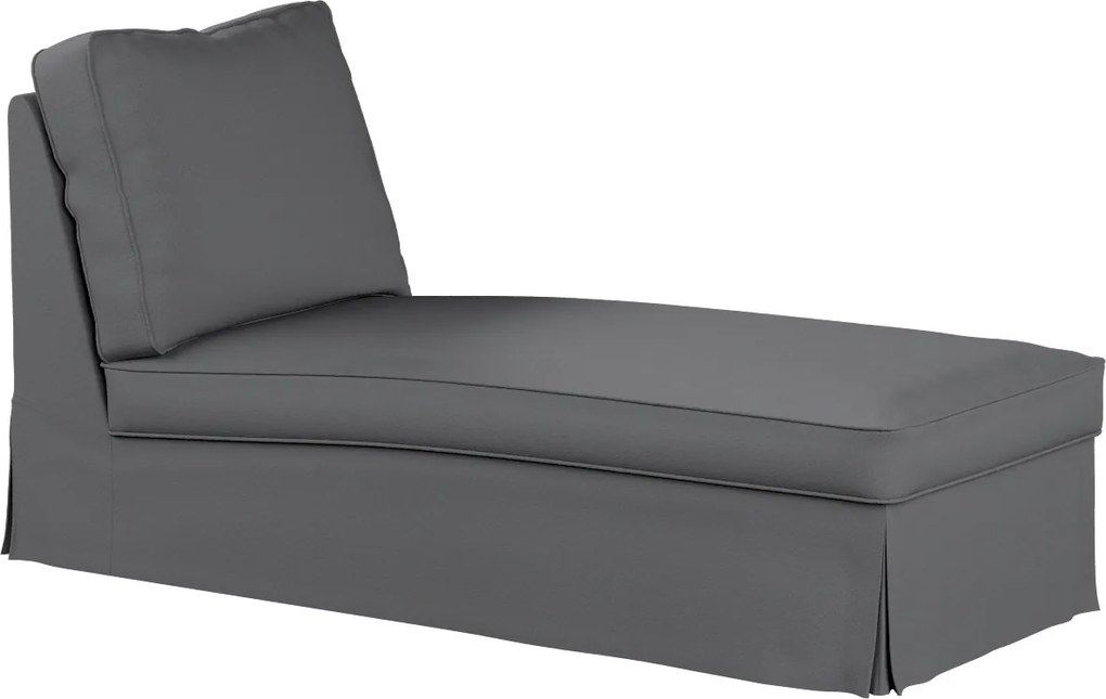 Pokrowiec na szezlong/ leżankę Ektorp wolnostojący prosty tył