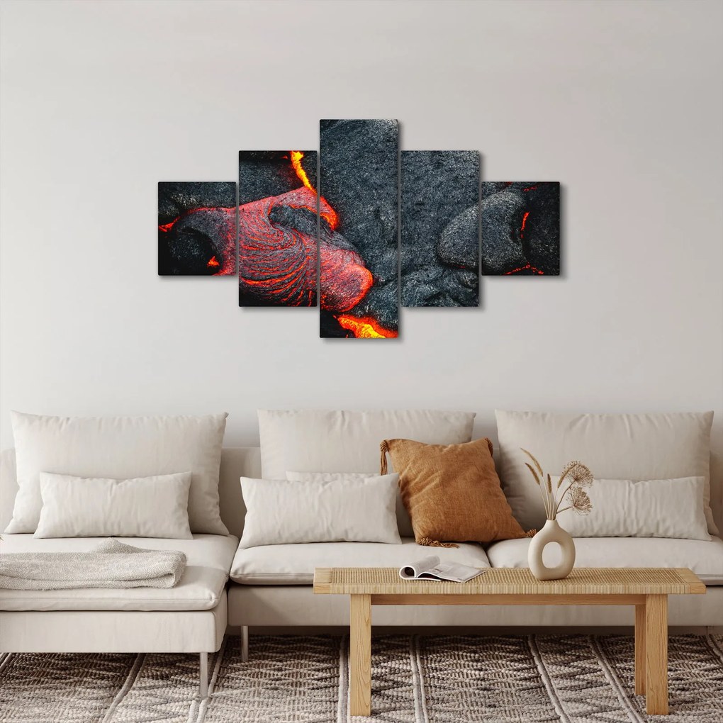 Obraz - Lawa (125x70 cm)