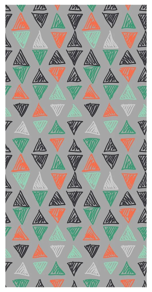 Tapeta - Trójkąty IV.