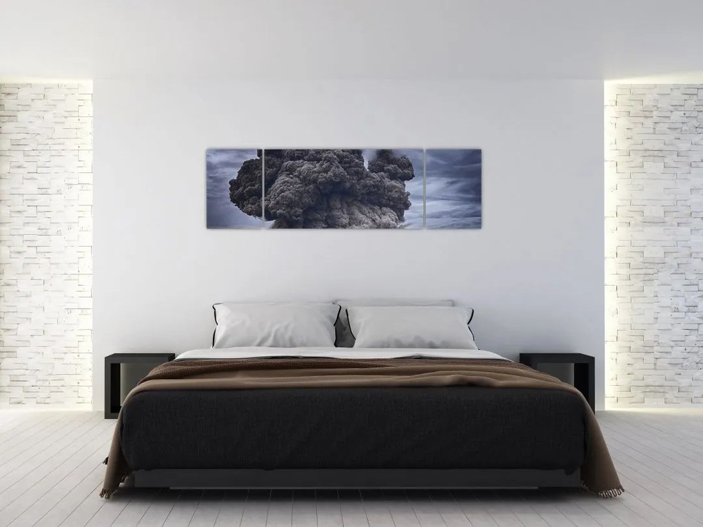 Obraz - Erupcja wulkanu (170x50 cm)