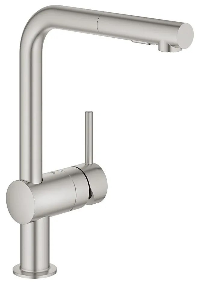 GROHE 30274DC0 - Bateria zlewozmywakowa A, stal nierdzewna