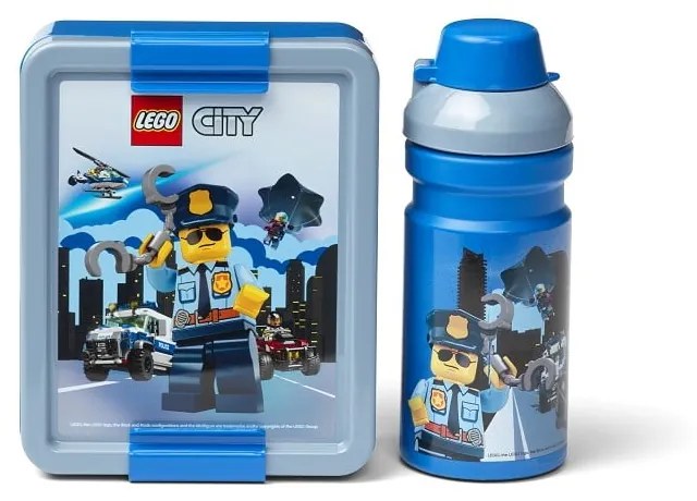 Zestaw butelki na wodę i pojemnika na lunch LEGO® City