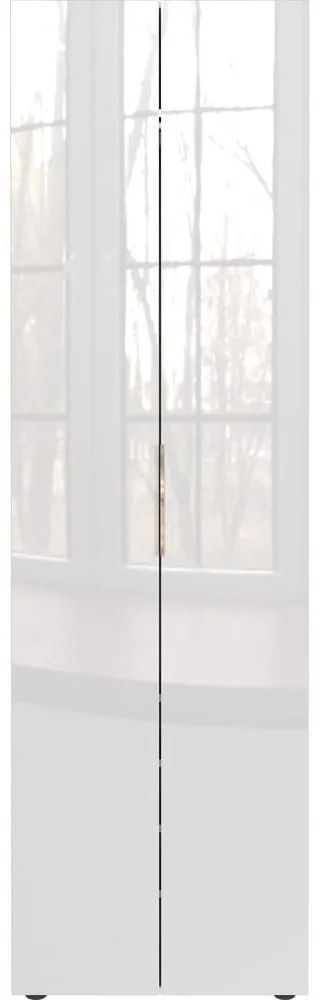 Biała szafa 59x197 cm Genova – Germania