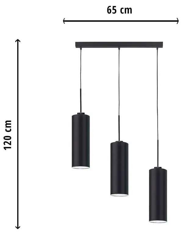 Lampa wisząca kuchenna na złotym stelażu - EX388-Składany - 18 kolorów