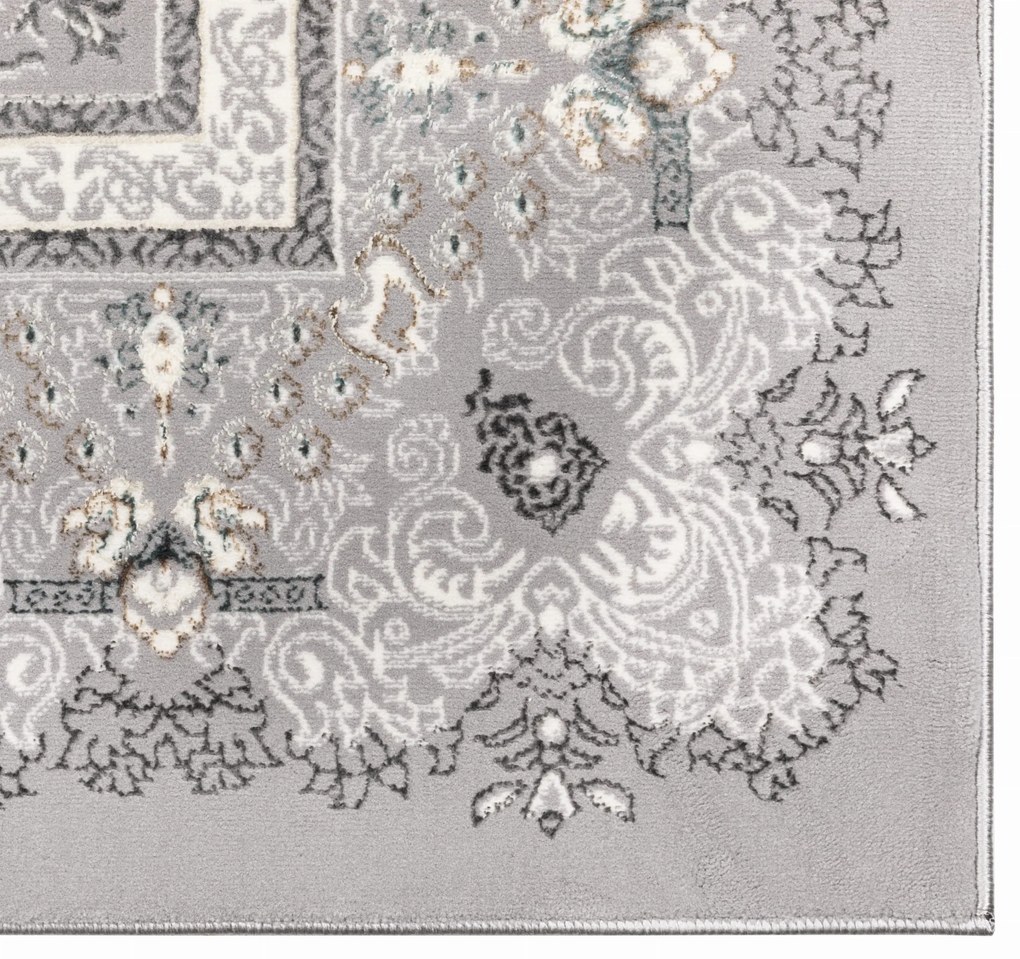 Dywan vintage Beyond Rozeta szary 120 cm x 180 cm