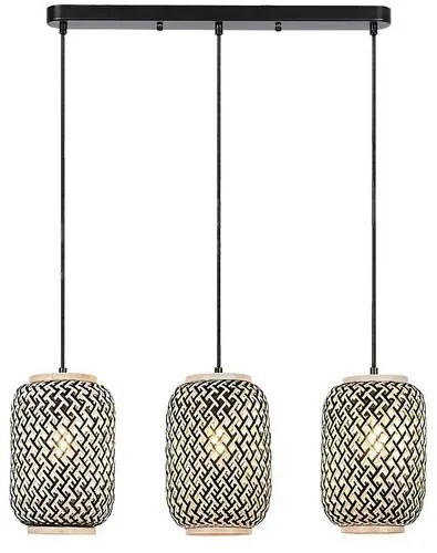 Rabalux 72093 oświetlenie wiszące Adalla, czarny