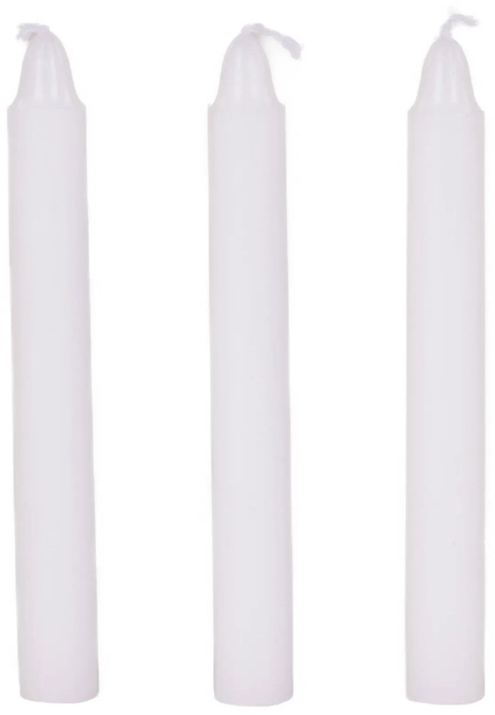 Świece stołowe z parafiny, 10 cm