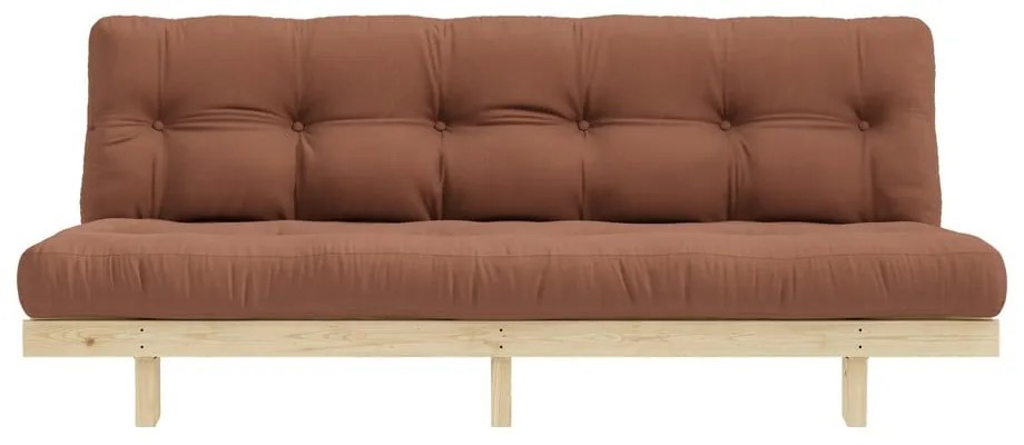 Sofa wielofunkcyjna Karup Design Lean Raw Clay Brown