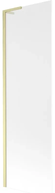 Mexen Next L parawan nawannowy 1-skrzydłowy 60 x 150 cm, szron, złoty szczotkowany - 895-060-000-03-30-55
