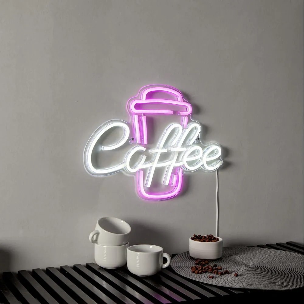 Różowy neon LED 5 W Plexy – Star Trading