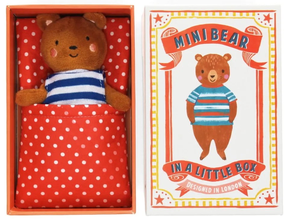 Zabawka pluszowa Mini Bear in a Little Box – Rex London