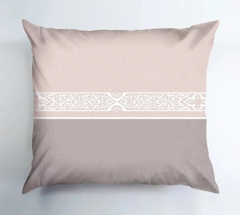 Pościel Bawełniana Greno Premium Versus 140x200 Beżowa GRENO