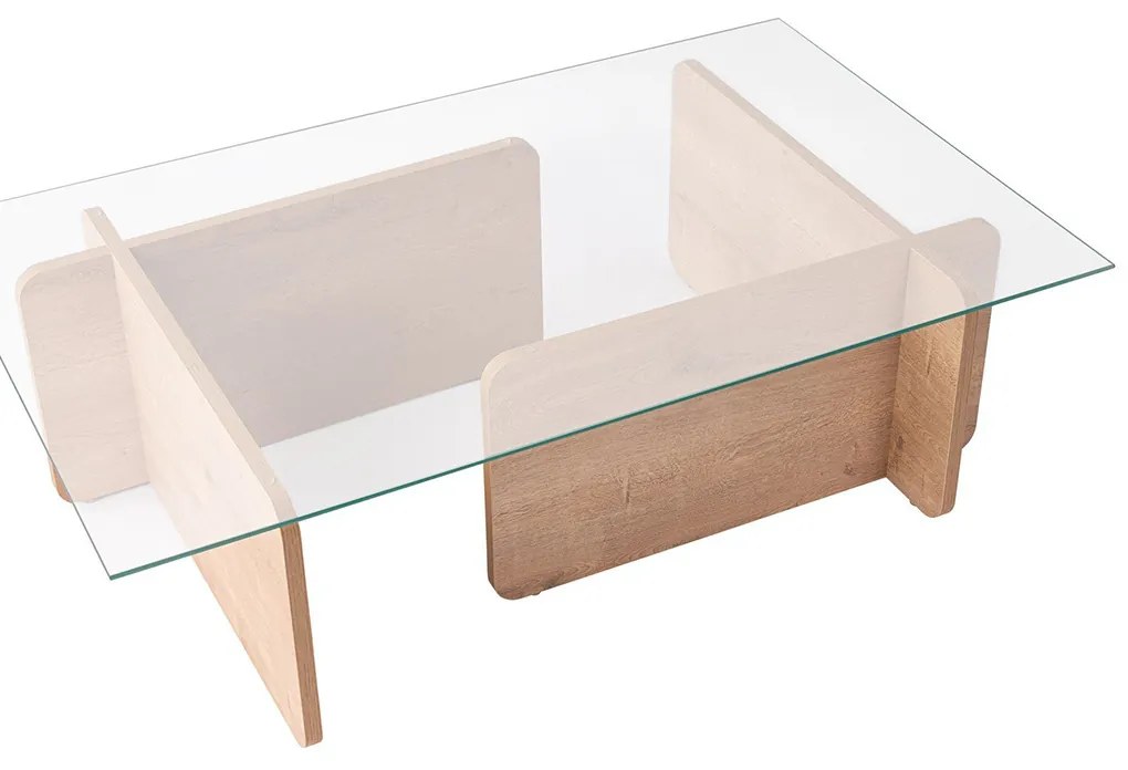 Stolik kawowy Flavio Honey Oak