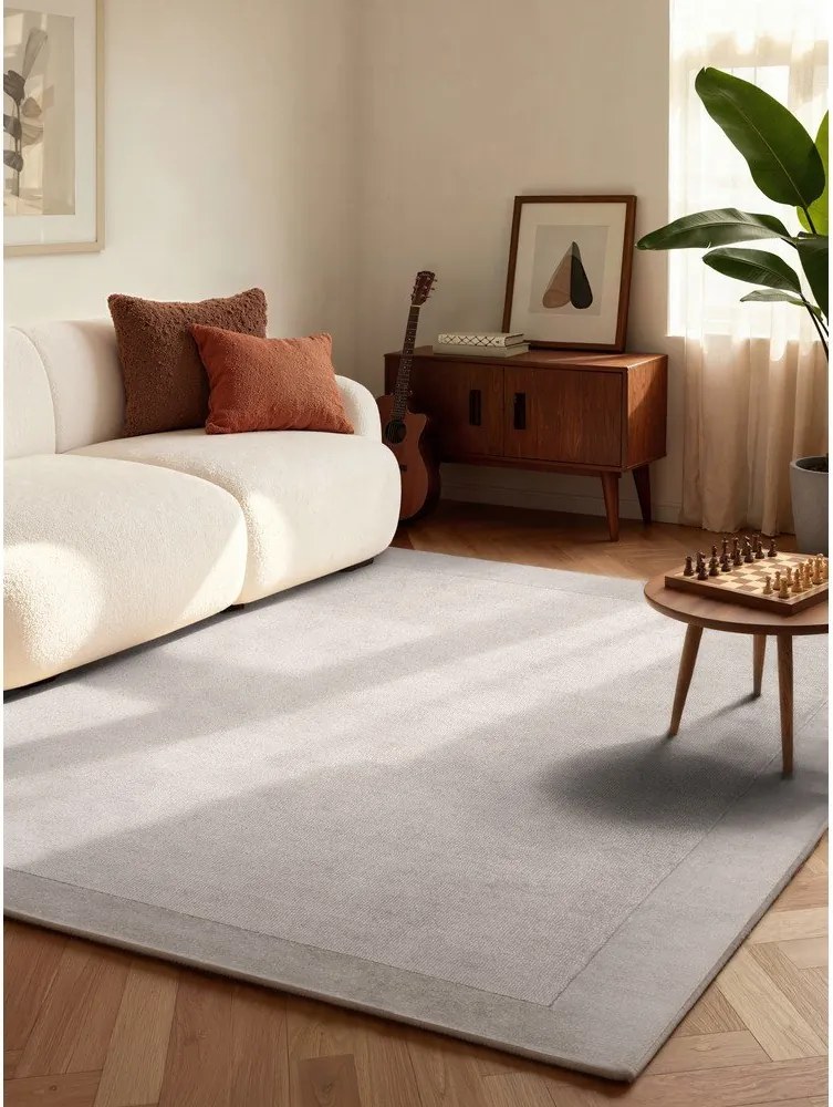 Szary dywan z mieszanki wełny tkany ręcznie 200x300 cm Kari – Villeroy&amp;Boch