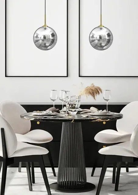 Lampa wisząca szklana w stylu glamour - K557 Z3-L09