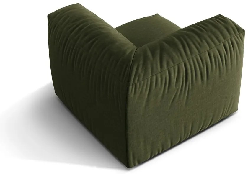 Zielony moduł sofy (strona zmienna) Martina – Micadoni Home