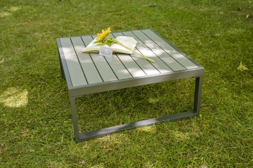 Stolik tarasowy z polywoodu Mostrare, 75x70 cm