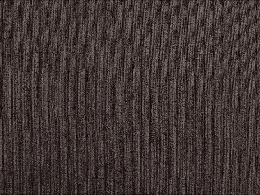 Brązowa sztruksowa rozkładana sofa 225 cm Augustin – Bobochic Paris