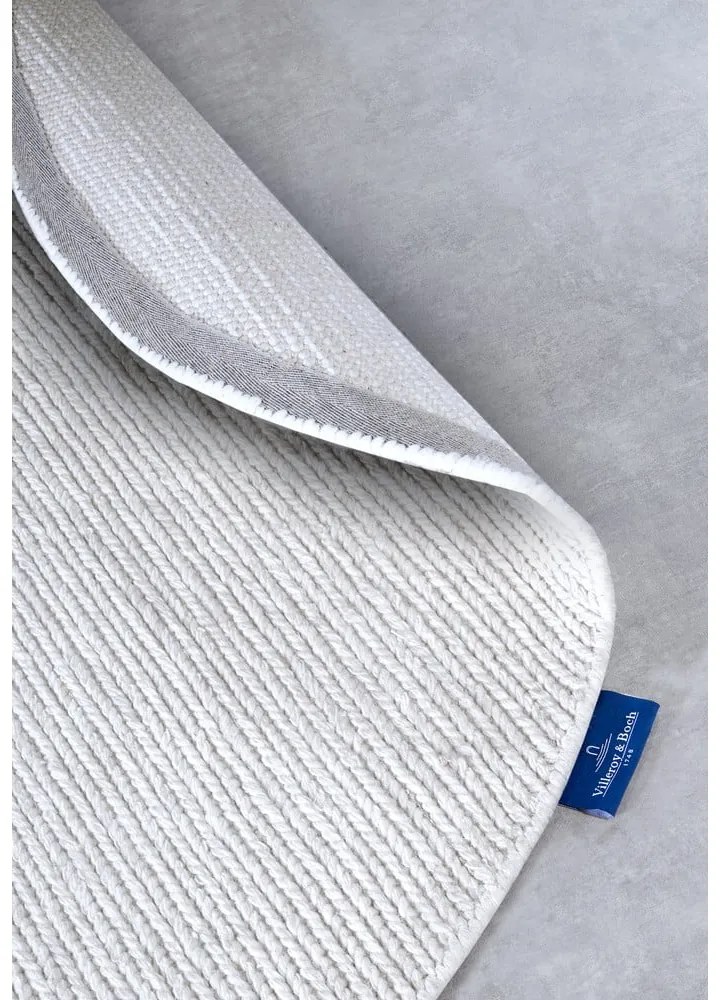 Biały wełniany dywan tkany ręcznie 160x230 cm Francois – Villeroy&amp;Boch