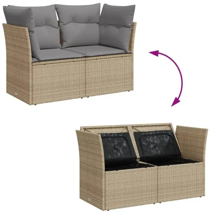 Dwuosobowa sofa ogrodowa - Mulio 4X