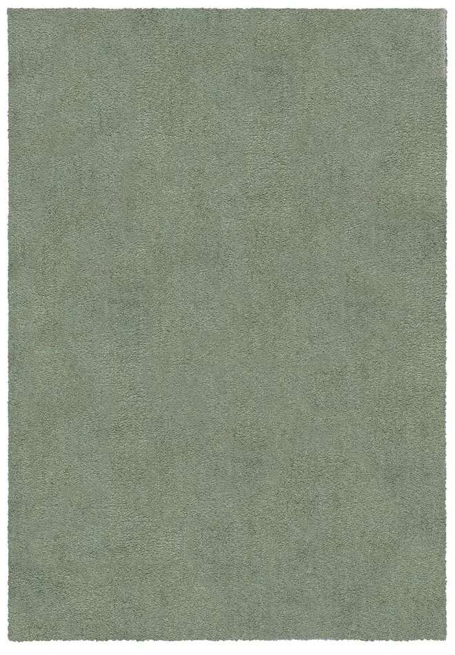 Zielony dywan z włókien z recyklingu odpowiedni do prania 120x170 cm Fluffy – Flair Rugs