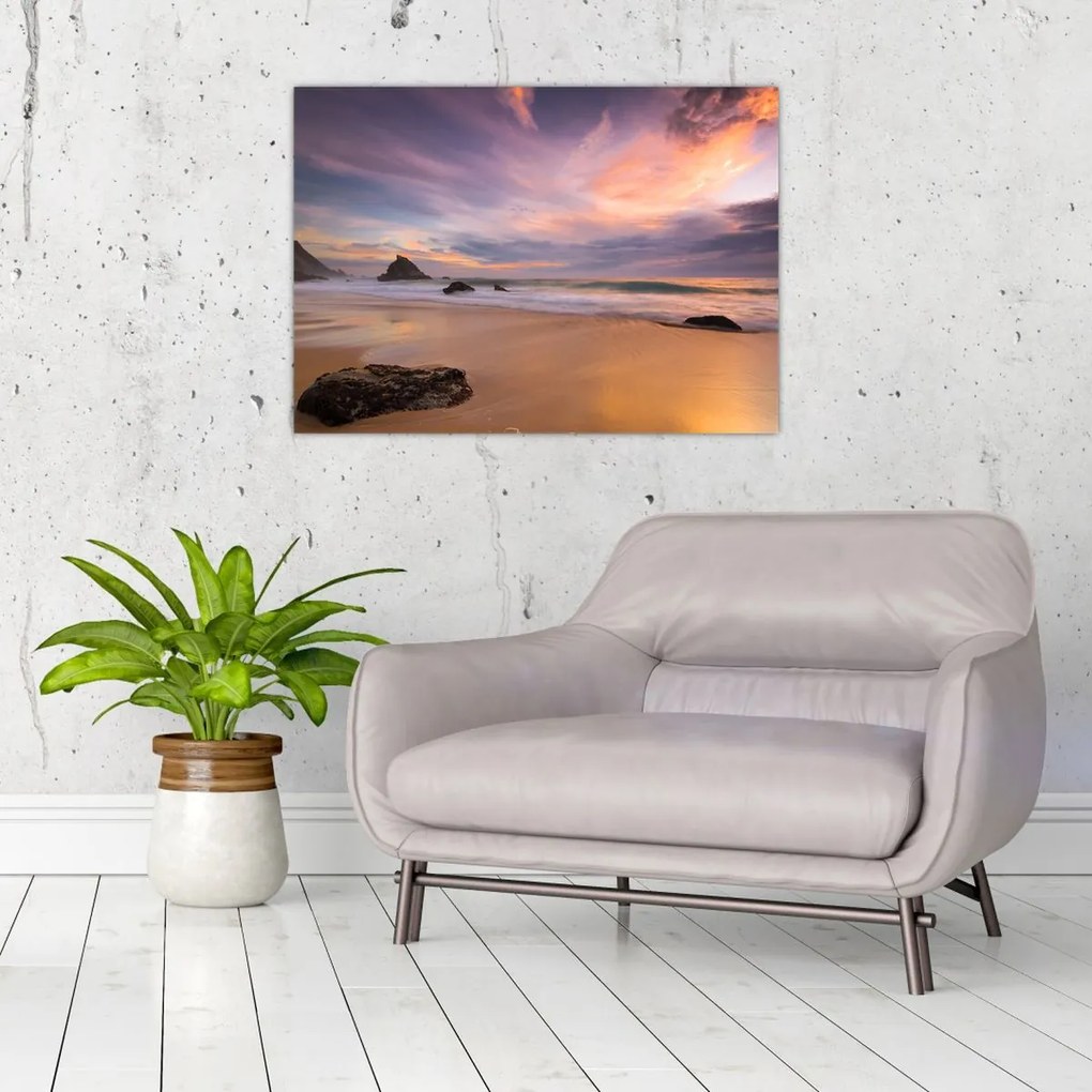 Obraz - Praia da Adraga (70x50 cm)