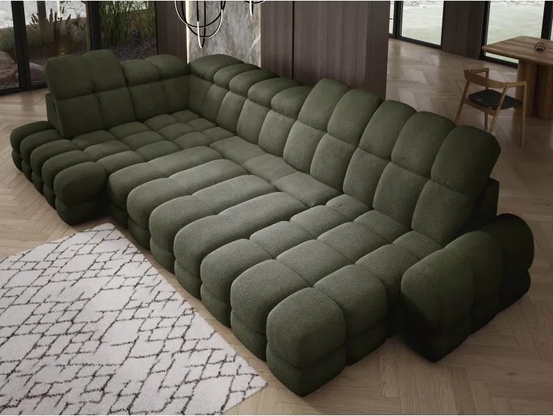 Narożnik TOLLO XL Lewostronny Elektryczna regulacja Tkanina ANTHOLOGY 12 WERSAL