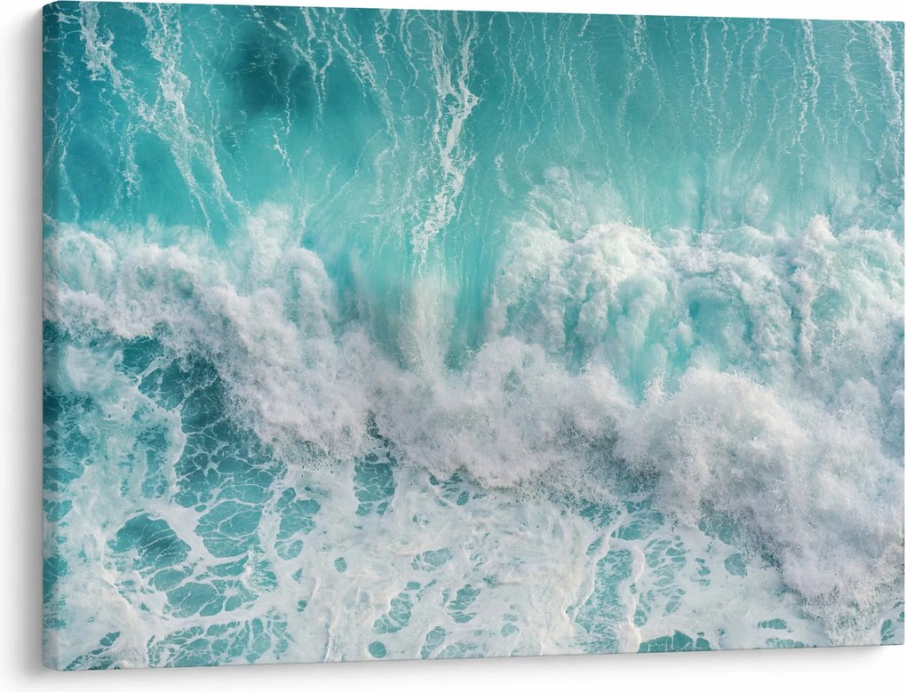 Obraz - Widok na fale oceanu (70x50 cm)