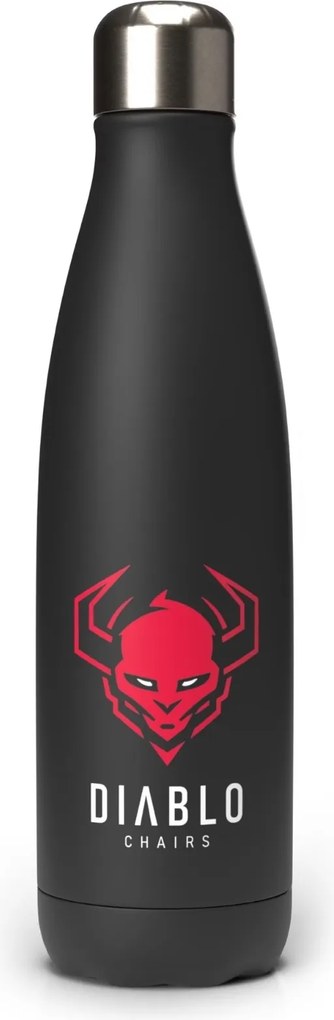 Butelka termiczna 500 ml z motywem Diablo, czarna