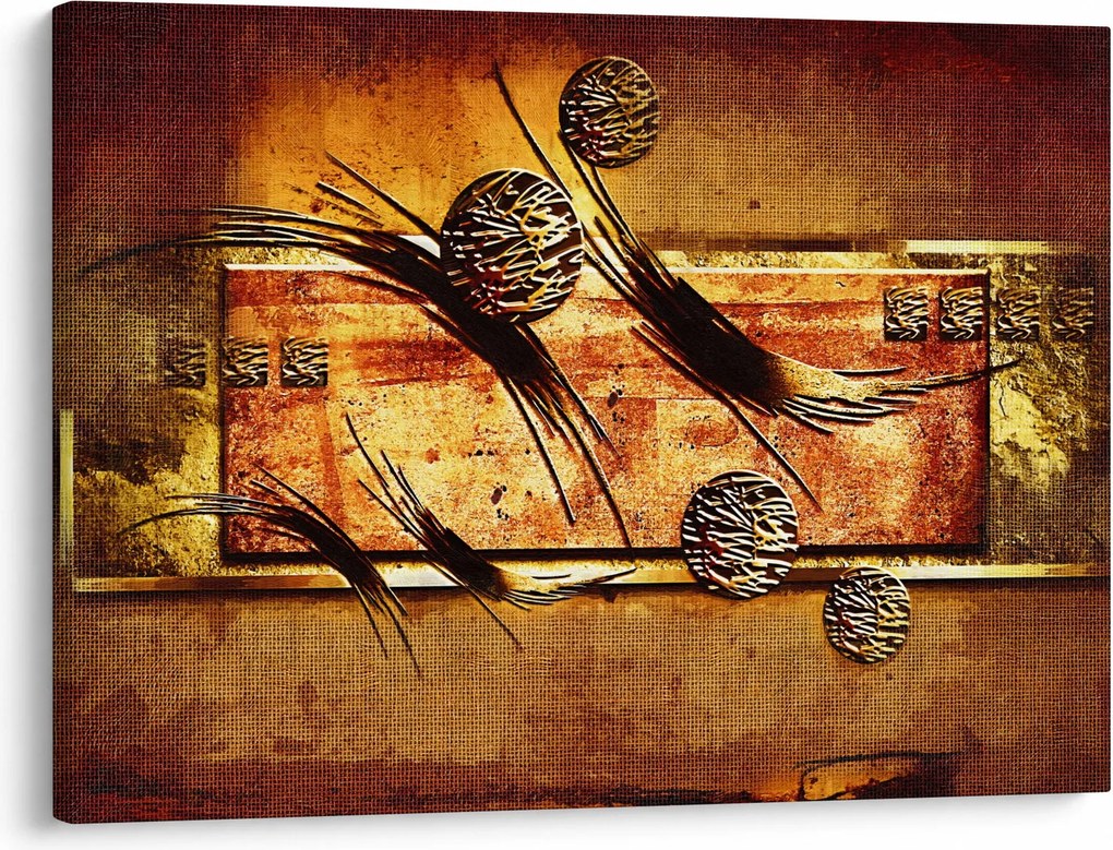Obraz abstrakcji (70x50 cm)