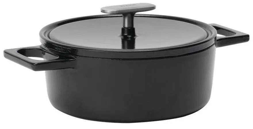 Garnek żeliwny z pokrywką odpowiedni na indukcję 2 l Mattia 3.0 – FABINI
