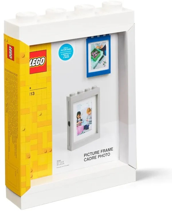 Biała ramka na zdjęcie LEGO®, 19,3x26,8 cm